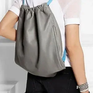 Alexander Wang Gym Sack Backpack RARE leather gray Bags | Alexander Wang Gym Sack Backpack Rare Leather Gray  main image 2